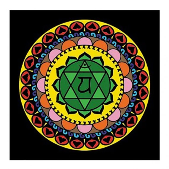 Anahara-mandala bársony színező-kreatív játék