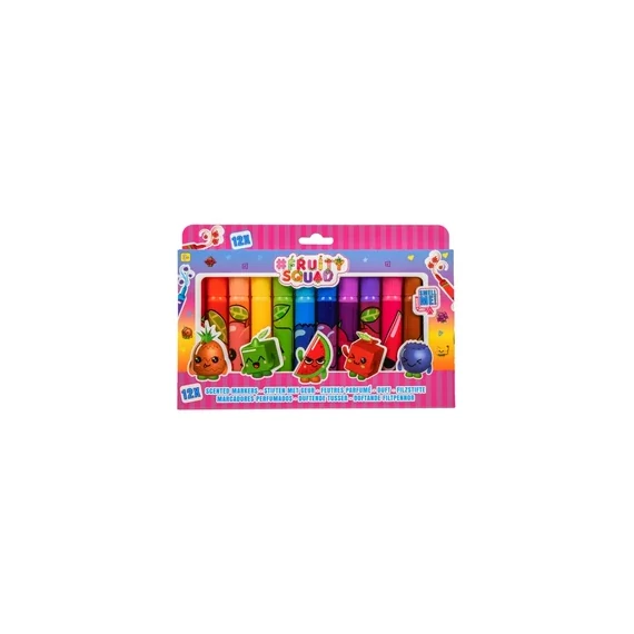 Fruitysquad -Illatos filctoll 12 db /csomag-kreatív játék