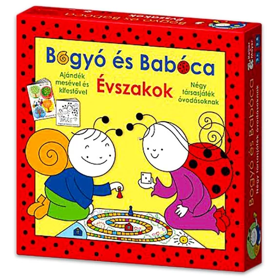 Bogyó és Babóca - Évszakok-társasjáték-Keller&Mayer