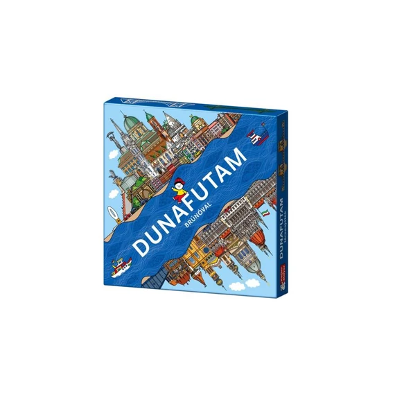 Dunafutam Brúnó Budapesten Társasjáték - Fejlesztő játék-Keller&Mayer