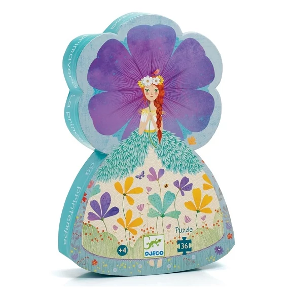 FORMADOBOZOS PUZZLE - TAVASZ HERCEGNŐ - THE PRINCESS OF SPRING DJECO