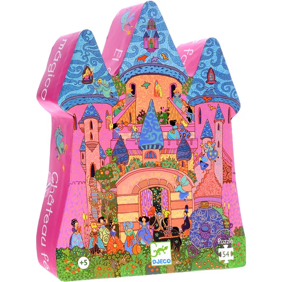 DJECO FORMADOBOZOS PUZZLE - TÜNDÉREK KASTÉLYA - THE FAIRY CASTLE
