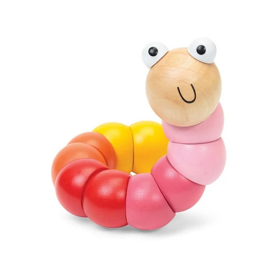 Tekergős kukac (pink)-ügyességi játék-Fakopáncs