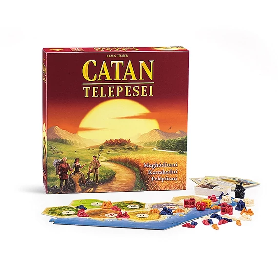 Catan telepesei társasjáték - Fejlesztő játék