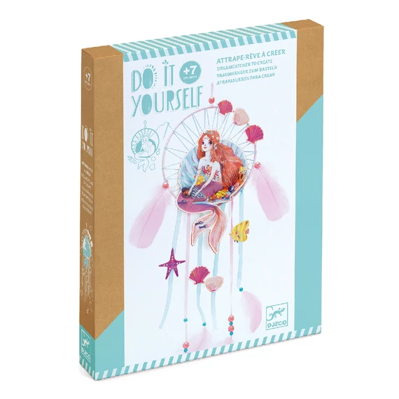 Djeco: Design by Készítsd magad! - Álomörző hableány - Gentle mermaid-kreatív játék