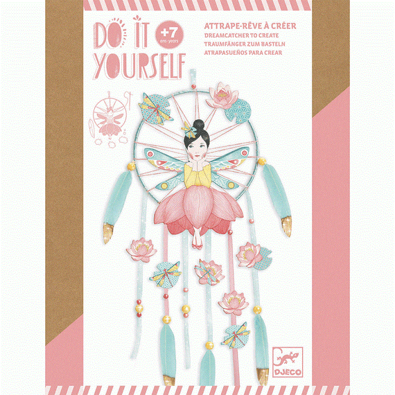 DJECO CSINÁLD MAGAD! -ÁLOMFOGÓ- LÓTUSZ TÜNDÉR - LOTUS FAIRY - FSC MIX-kreatív játék