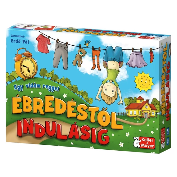 ÉBREDÉSTŐL INDULÁSIG-társasjáték-Keller&Mayer