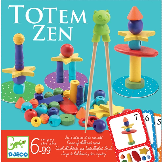 DJECO ÜGYESSÉGI TÁRSASJÁTÉK - BIZTOS FOGÁS -TOTEM ZEN