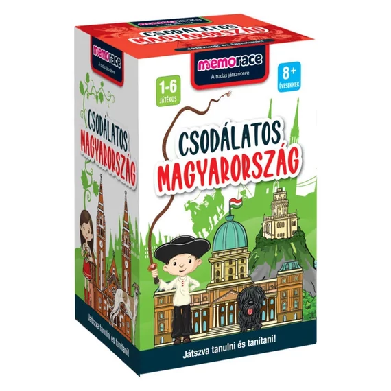 Memorace - Csodálatos Magyarország-családi társasjáték