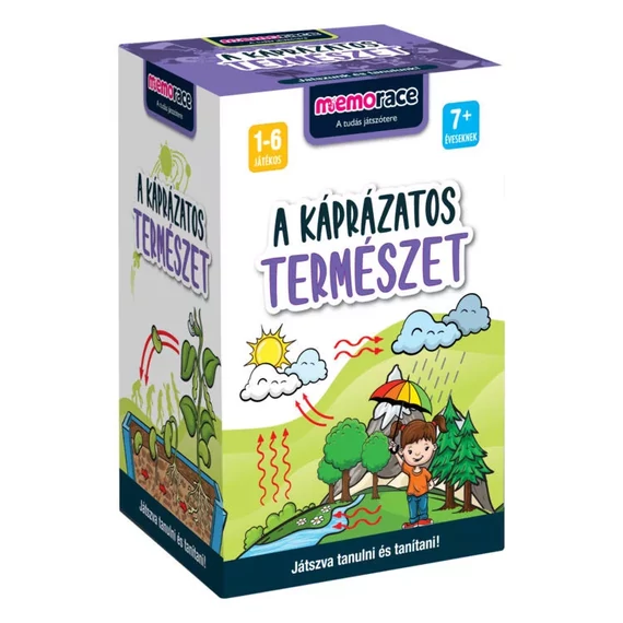 Memorace - A káprázatos természet-társasjáték
