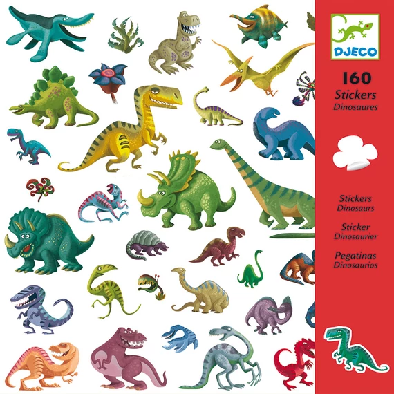 DJECO DINOSZAURUSZ MATRICA-kreatív játék