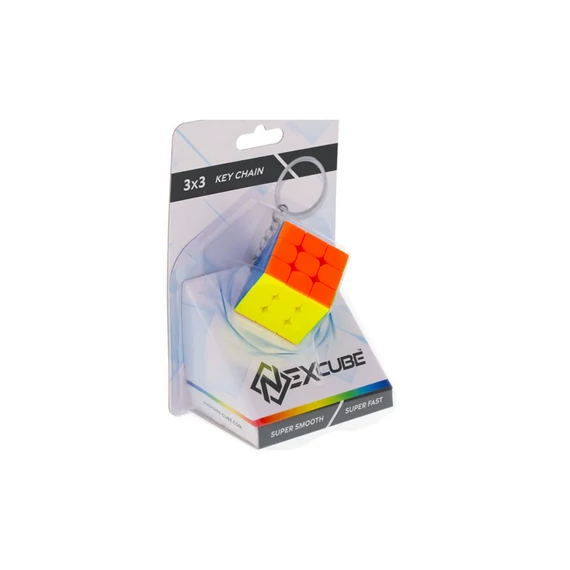 Nexcube 3x3 Rubik kocka (kulcstartó)-logikai játék