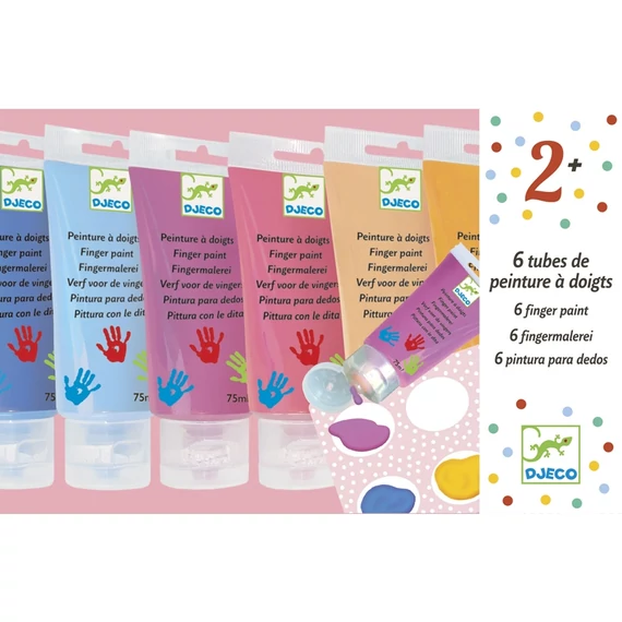 UJJFESTÉK -PASZTELL- SWEET 6 DB DJECO-kreatív játék