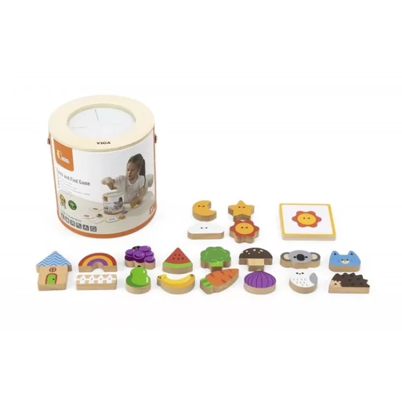 Tapintásérzékelő formakereső fajáték dobozban-Viga Toys
