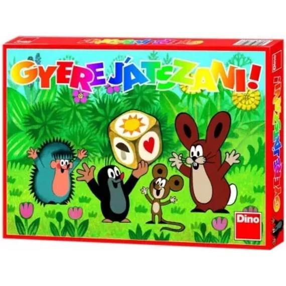 Dino Kisvakond gyere játszani társasjáték