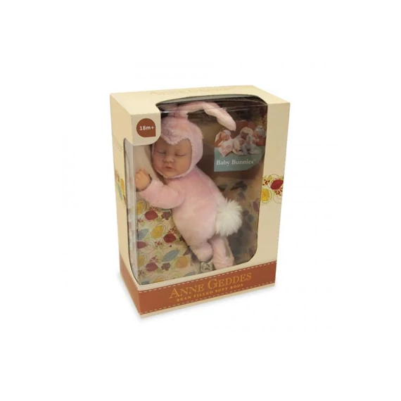BABAFIGURA RÓZSASZÍN NYUSZI ANNE GEDDES-szerepjáték