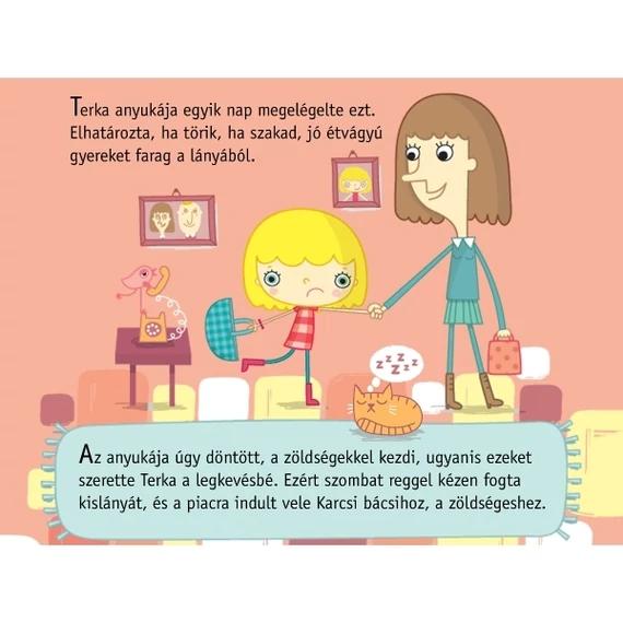 Terka a piacon-diafilm