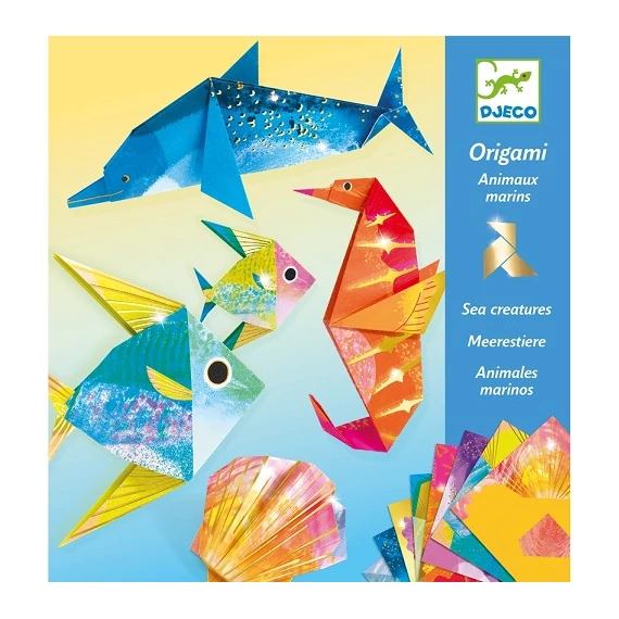 Origami - Tengeri lények - Kreatív játék - Djeco