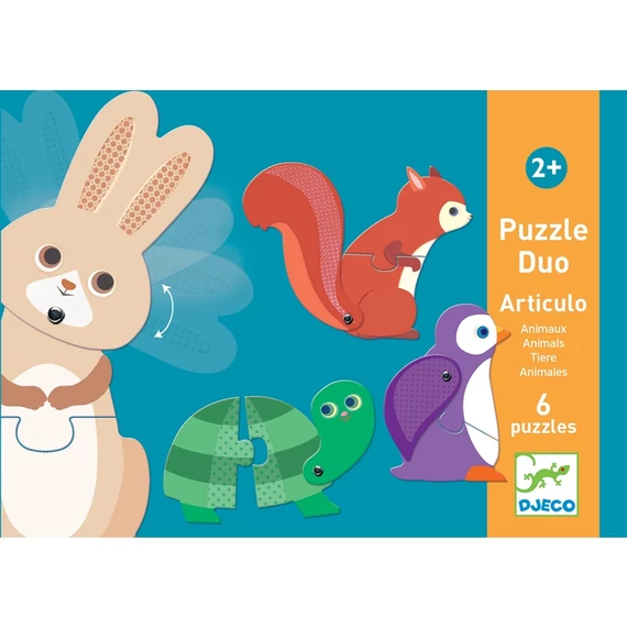 Párositó puzzle - Articulo Animals-Djeco