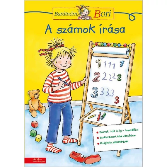 A számok írása - Barátnőm, Bori - Foglalkoztatófüzet óvodásoknak
