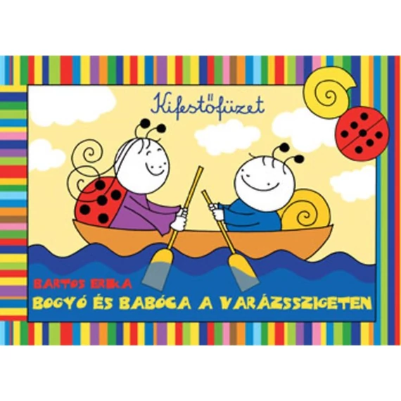 Bogyó és Babóca a Varázsszigeten - Kifestőfüzet