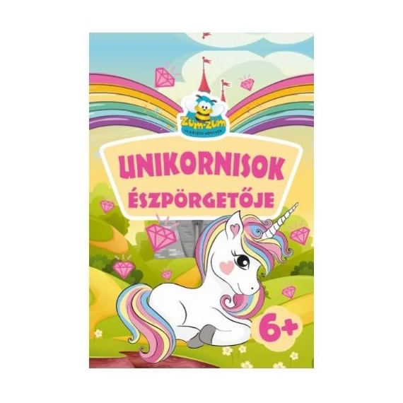Unikornisok észpörgetője - Foglalkoztatófüzet iskolásoknak