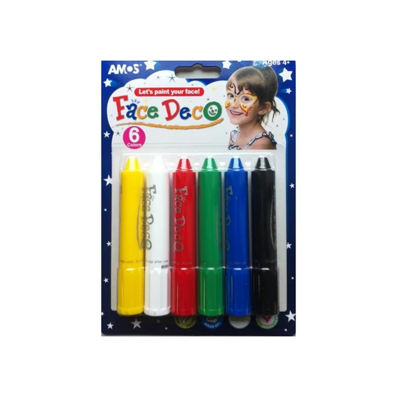 Arcfesték 6 féle színben