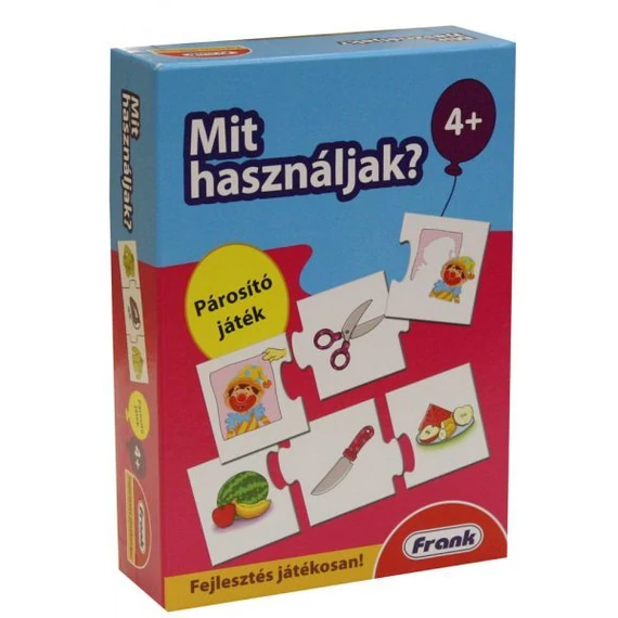 Mit használjak?-párosító játék-Frank