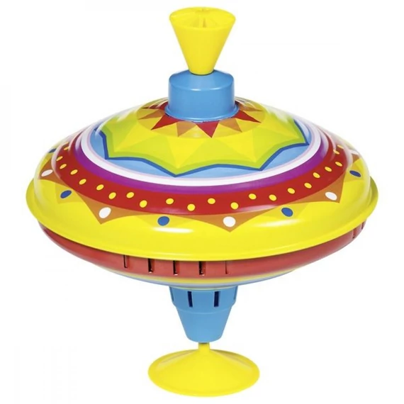 Búgócsiga 19 cm, mintás, GOKI-készségfejlesztő játék