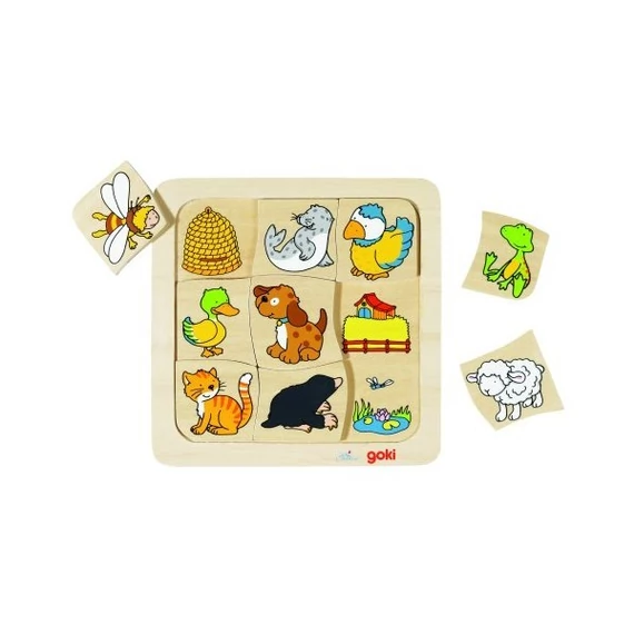 Ki hol lakik? Puzzle - Goki