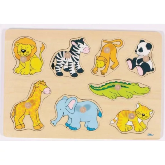 Fogós puzzle, kölyökállatok 2. - GOKI