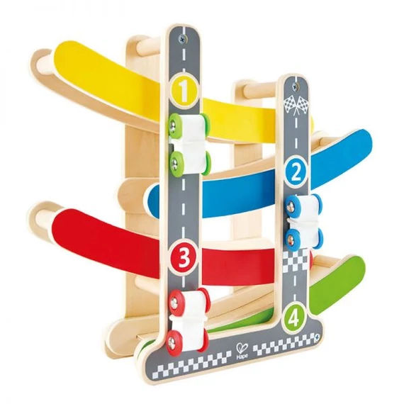 Hape Versenypálya kicsiknek-készségfejlesztő játék