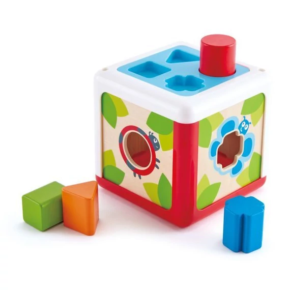 Hape Formadobó kocka - Készségfejlesztő játék kicsiknek