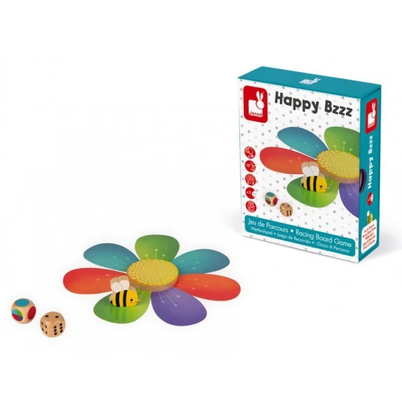 Happy Bzzz - Ügyességi Társasjáték-Janod
