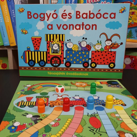 Bogyó és Babóca a vonaton-társasjáték