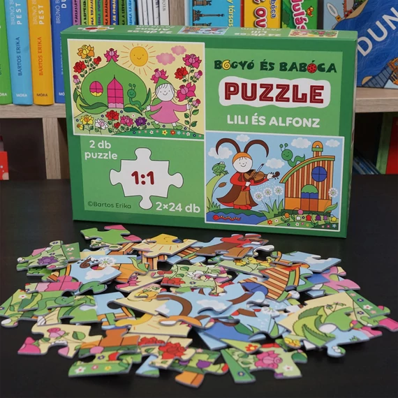 Puzzle Lili és Alfonz-készségfejlesztő játék