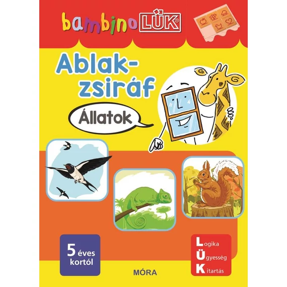 ABLAK-ZSIRÁF FÜZET - BAMBINOLÜK Állatok