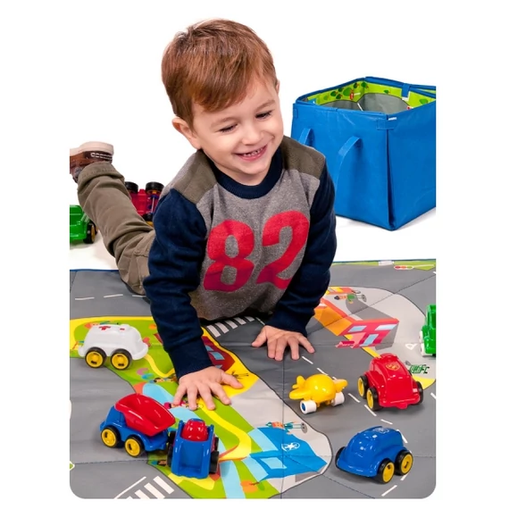 Textil tároló és autópálya szőnyeg - MINILAND