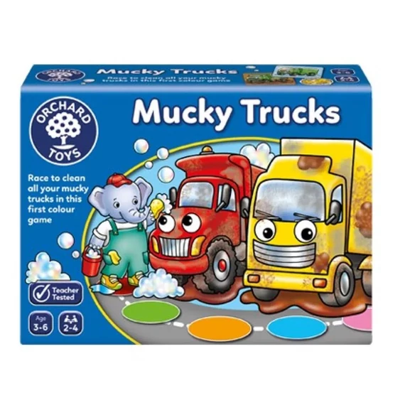 Maszatos Kocsik _ MUCKY TRUCKS ORCHARD-készségfejlesztő társasjáték