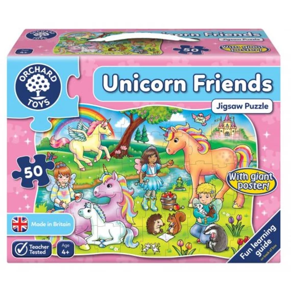 Barátaink, az unikornisok-puzzle- (Unicorn Friends Jigsaw Puzzle), ORCHARD