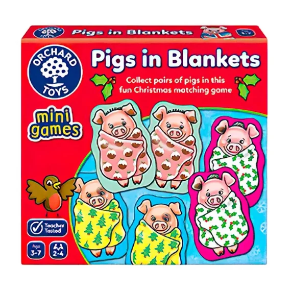 PIGS IN BLANKETS - MINI GAME / Malackák takaróban mini társasjáték Orchard