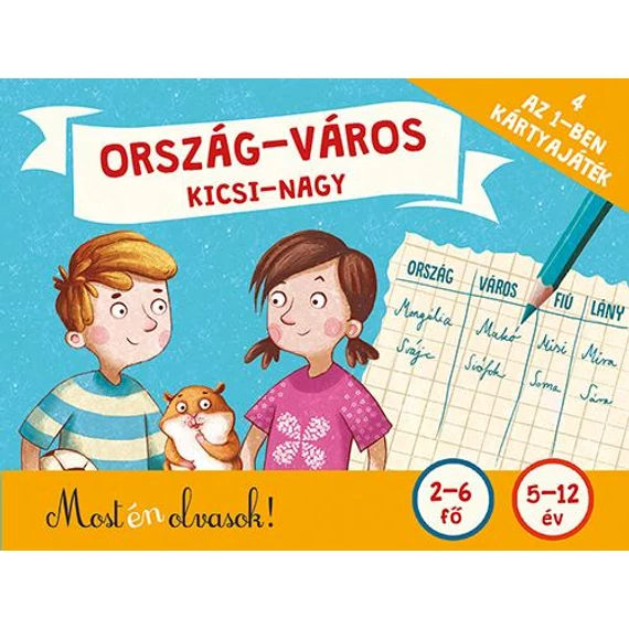 ORSZÁG-VÁROS, KICSI-NAGY KÁRTYAJÁTÉK-Pagony