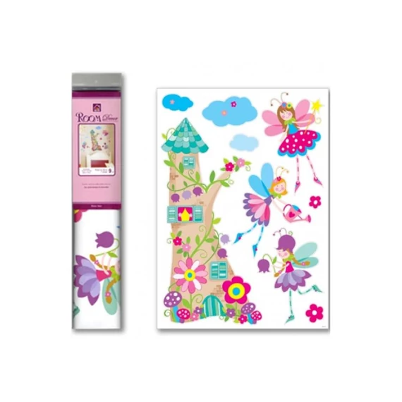 Falmatrica lányos minta 50*70 cm-gyerekszobai dekoráció