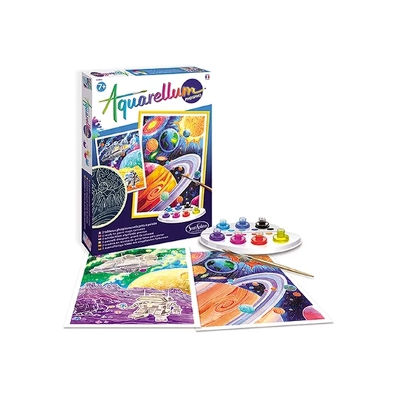 Aquarellum Kozmosz, nagy Foszforeszkáló-kreatív játék-SentoSphére