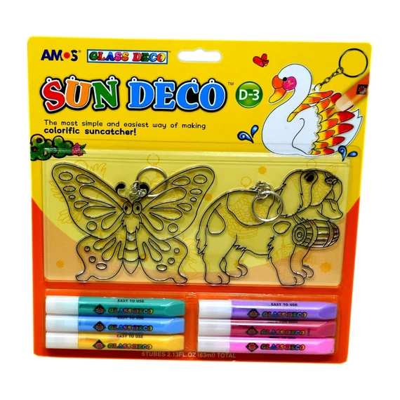 Amos Üvegfesték dekorációs szett-kreatív játék