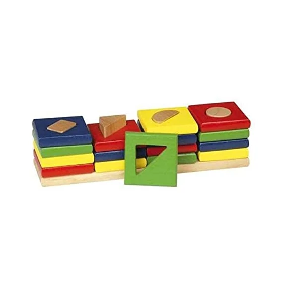 Geometriai kirakó-készségfejlesztő játék-Goki